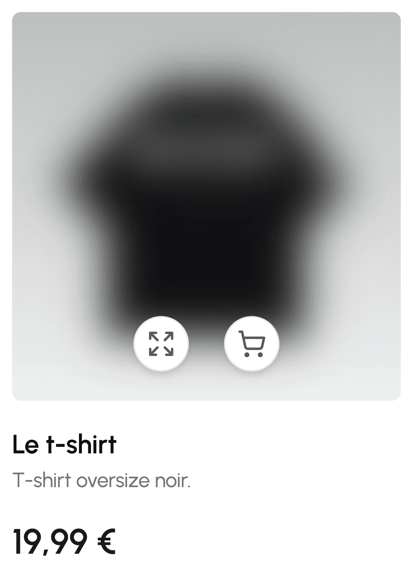 Carte produit du cms toko