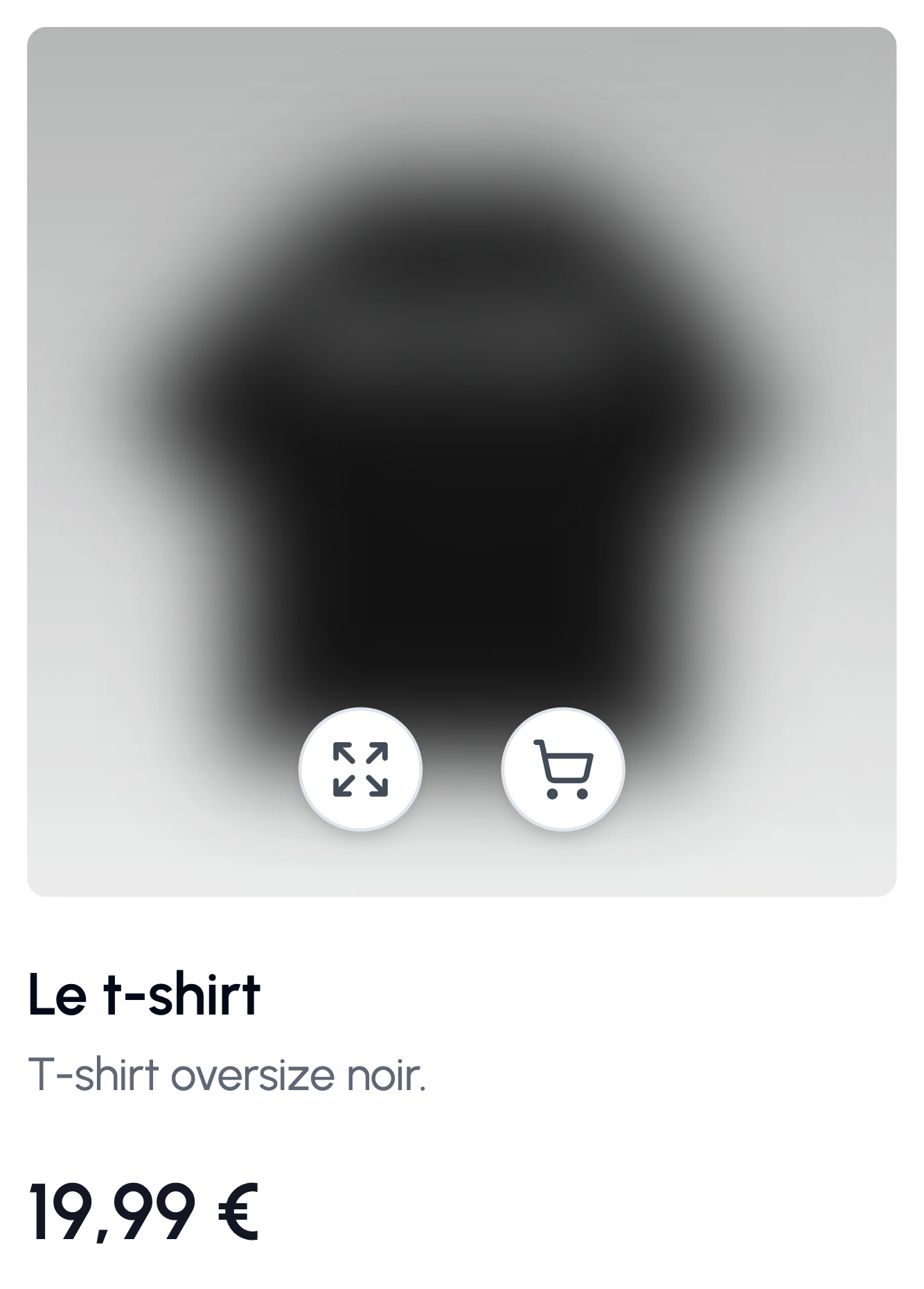 Carte produit du cms toko